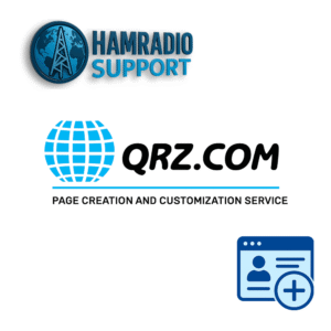 qrz page creation and customization service for ham radio profiles