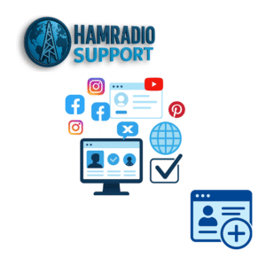 social network creation service for ham radio operators